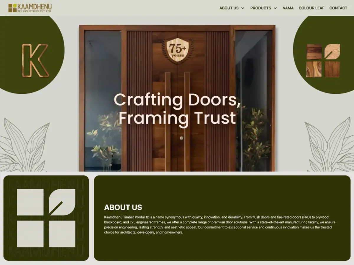 The new site - brand-led, fast, premium