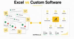Excel vs Custom Software 2026: Hidden Costs, Breaking Points, and Payback Compared