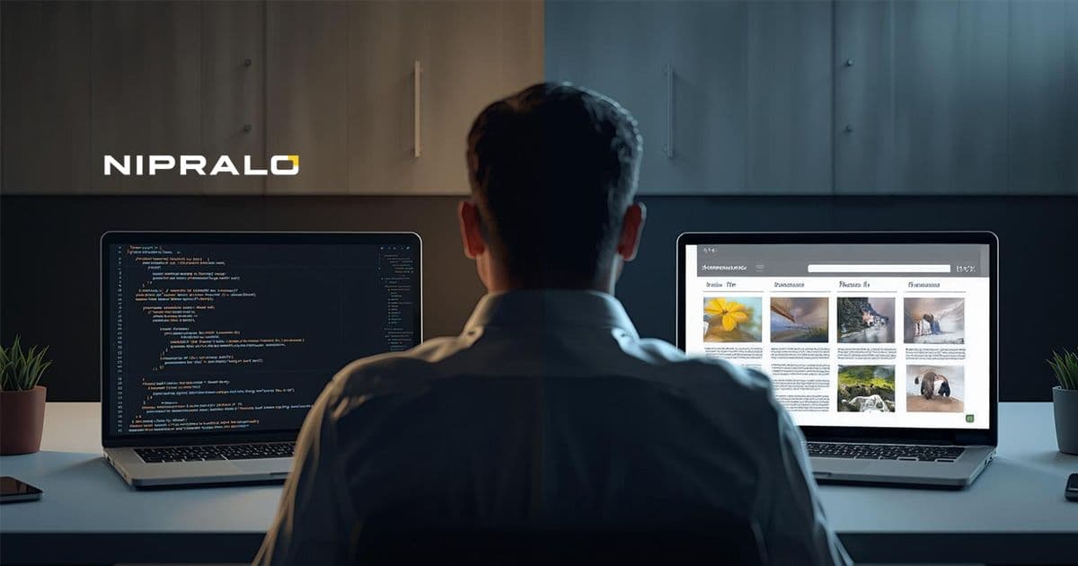 Custom website vs template comparison for Indian businesses - Nipralo Technologies Mumbai web development