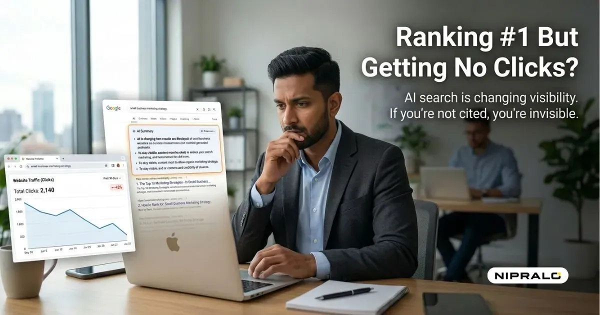 AI traffic rising while website organic traffic falls - how Google AI Overviews are reshaping SEO and what businesses can do about it